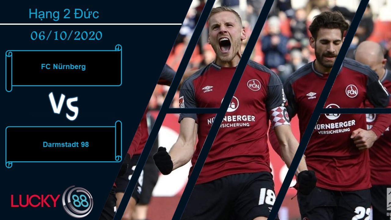 LUCKY88 FC Nürnberg vs Darmstadt 98 ,  Nhận định bóng đá 06/10/2020, Ở thế vùng lên